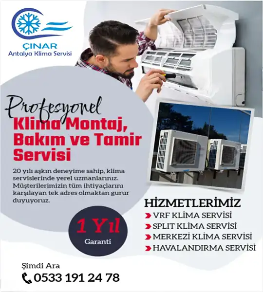 antalya klima tamircisi hakkimizda